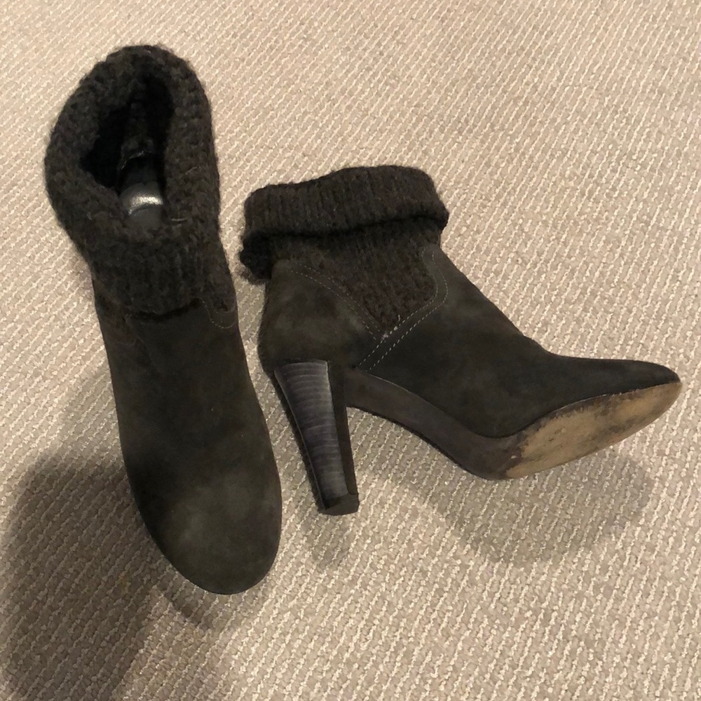 Theory Suede Boots - Size 37